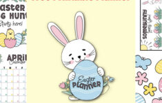 Easter Planner Free 24 Page Printables - Savor + Savvy in Free Easter Planner Printable