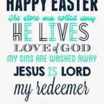 Easter Subway Art: Free Printable In Free Printable Easter Subway Art