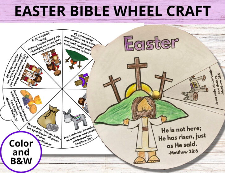 Easter Sunday Printable Craft
