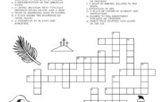 Easter-Themed Crossword Puzzles • Beeloo Printable Crafts And with Printable Easter Crossword Puzzles For Adults
