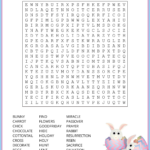 Easter Word Search (Free Printable Pdf Puzzles) – Free Printables Intended For Difficult Easter Word Search Printable