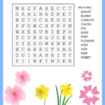 Easter Word Search (Free Printable Pdf Puzzles) – Free Printables Intended For Large Print Easter Word Search Printable