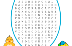 Easter Word Search (Free Printable Pdf Puzzles) – Free Printables within Large Print Easter Word Search Printable