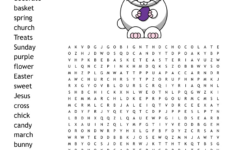 Easter Word Search - Wordmint throughout Word Search Easter Printable