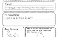 Easter Writing Worksheet - Free Printable, Digital, &amp; Pdf throughout Easter Printable For Kindergarten
