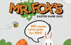 Free Diy Easter Escape Game For Kids | Fox In A Box - The Best… for Printable Easter Escape Room