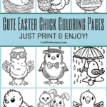 Free Easter Chick Coloring Pages – Print & Download Now! In Printable Easter Chick