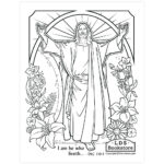 Free Easter Coloring Page   Printable For Religious Easter Coloring Pages Printable