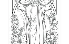 Free Easter Coloring Page - Printable with regard to Free Printable Jesus Easter Coloring Pages
