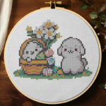 Free Easter Cross Stitch Library   Craft With Cartwright Throughout Free Printable Easter Cross Stitch Patterns