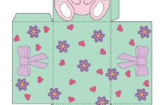 Free Easter Egg Basket Templates To Print And Make | Madeformums with Printable Easter Boxes