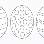 Free Easter Egg Template (+ 9 Easy Crafts!)   The Craft At Home Family Inside Free Printable Easter Template