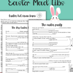 Free Easter Mad Libs   Love And Laugh Games With Regard To Easter Mad Libs Printable