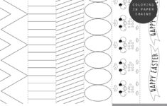 Free Easter Paper Chains Activity | Collette &amp; Co® with regard to Easter Paper Chains Printable