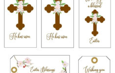 Free Easter Printables intended for Religious Easter Printable Free