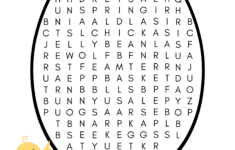 Free Easter Word Search Printable - About A Mom throughout Difficult Easter Word Search Printable