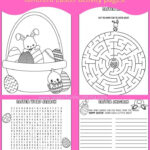 Free Easter Worksheets Pdf: Coloring Pages, Word Search & More! Inside Easter Activity Pages Printable