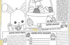 Free Easter Worksheets Pdf: Coloring Pages, Word Search &amp; More! with regard to Easter Printable Activities Free