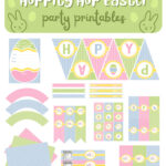 Free Hoppity Hop Easter Party Printables | Catch My Party With Regard To Free Easter Party Printable