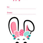 Free Printable And Customizable Easter Tag Templates | Canva With Happy Easter Tags Free Printable