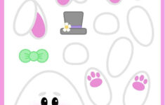 Free Printable Build The Easter Bunny Paper Template with regard to Build a Easter Bunny Printable