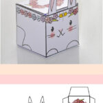 Free Printable Easter Bunny Box   Ausdruckbare Diy Box   Freebie For Printable Easter Boxes