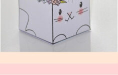 Free Printable Easter Bunny Box - Ausdruckbare Diy Box - Freebie for Printable Easter Boxes