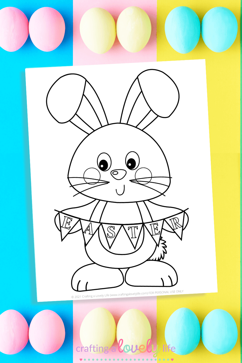 free printable easter bunny coloring pages throughout easter free printable Free Printable Easter Bunny Coloring Pages throughout Easter Free Printable
