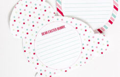 Free Printable Easter Bunny Letters intended for Easter Letters Printable