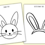 Free Printable Easter Bunny Templates ⋆ Love Our Real Life Regarding Printable Easter Bunny Eyes