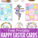 Free Printable Easter Cards & Easter Card Templates To Color With Regard To Easter Card Template Free Printable