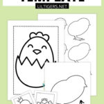 Free Printable Easter Chick Templates With Printable Easter Chick