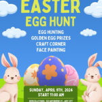 Free Printable Easter Egg Hunt Flyer Templates | Canva Intended For Free Printable Easter Eggs Hunt Flyers