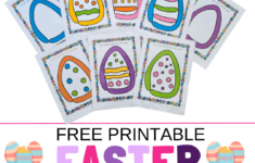 Free Printable Easter Egg Playdough Mats For Toddlers - My Bored intended for Free Printable Easter Playdough Mats