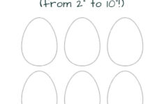 Free Printable Easter Egg Templates &amp; Easter Egg Coloring Pages with Blank Easter Eggs Template Printable