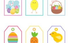 Free Printable Easter Gift Tags | Baking You Happier regarding Easter Basket Tags Printable Free