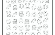 Free Printable Easter I-Spy Activity For Kids - The-Gingerbread with regard to Free Printable I Spy Easter