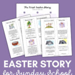 Free Printable Easter Lesson For Kids   Making Frugal Fun With Printable Easter Story For Kids