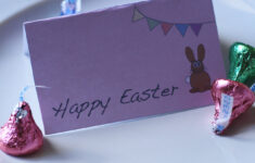 Free Printable Easter Place Cards – Cooking Up Cottage intended for Easter Place Cards Printable