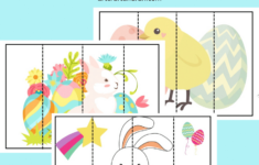 Free Printable Easter Puzzles - for Easter Bunny Puzzles Printable