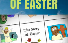 Free Printable Easter Story Mini Book For Children'S Ministry in Easter Story Printable Mini Book
