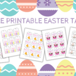 Free Printable Easter Tags {20 Unique Designs}   Cassie Smallwood With Printable Easter Basket Name Tags