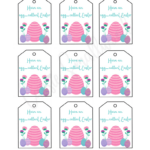Free Printable Easter Tags {20 Unique Designs}   Cassie Smallwood With Regard To Have An Eggscellent Easter Printable