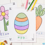 Free Printable Easter Tracing Worksheets For Preschoolers Pertaining To Easter Preschool Printable