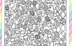 Free Printable I Spy Easter Activity - Paper Trail Design pertaining to Free Printable I Spy Easter