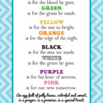Free Printable Jelly Bean Prayer For Easter Intended For Printable Easter Prayer