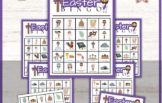 Free Religious Easter Bingo Printable! with regard to Free Printable Religious Easter Bingo Cards
