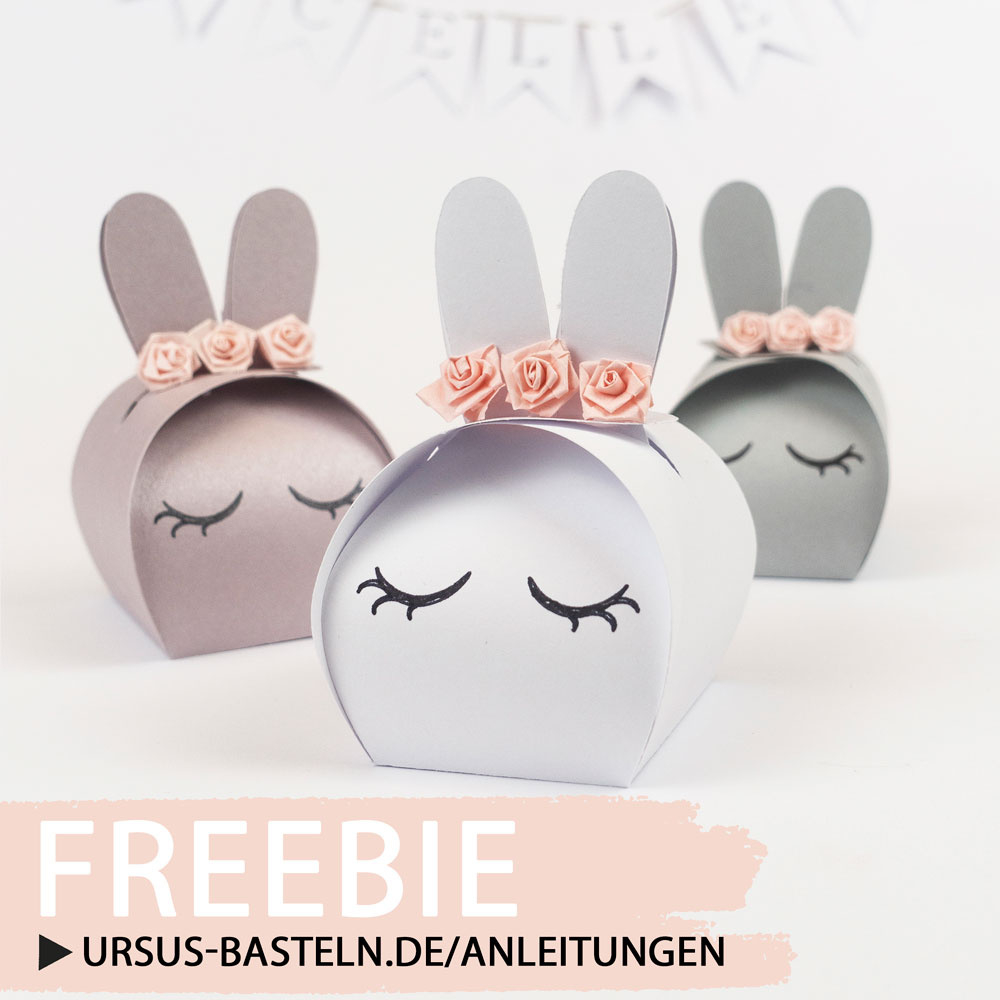 Freebie | Bunny Giftboxes Templates And Svg - Ursus inside Printable Easter Bunny Box Template