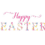 Happy Easter Floral Free Printable Inside Happy Easter Printable Free