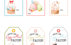 Have An Egg-Cellent Easter Free Printable Gift Tags | Baking You with Have an Eggscellent Easter Printable